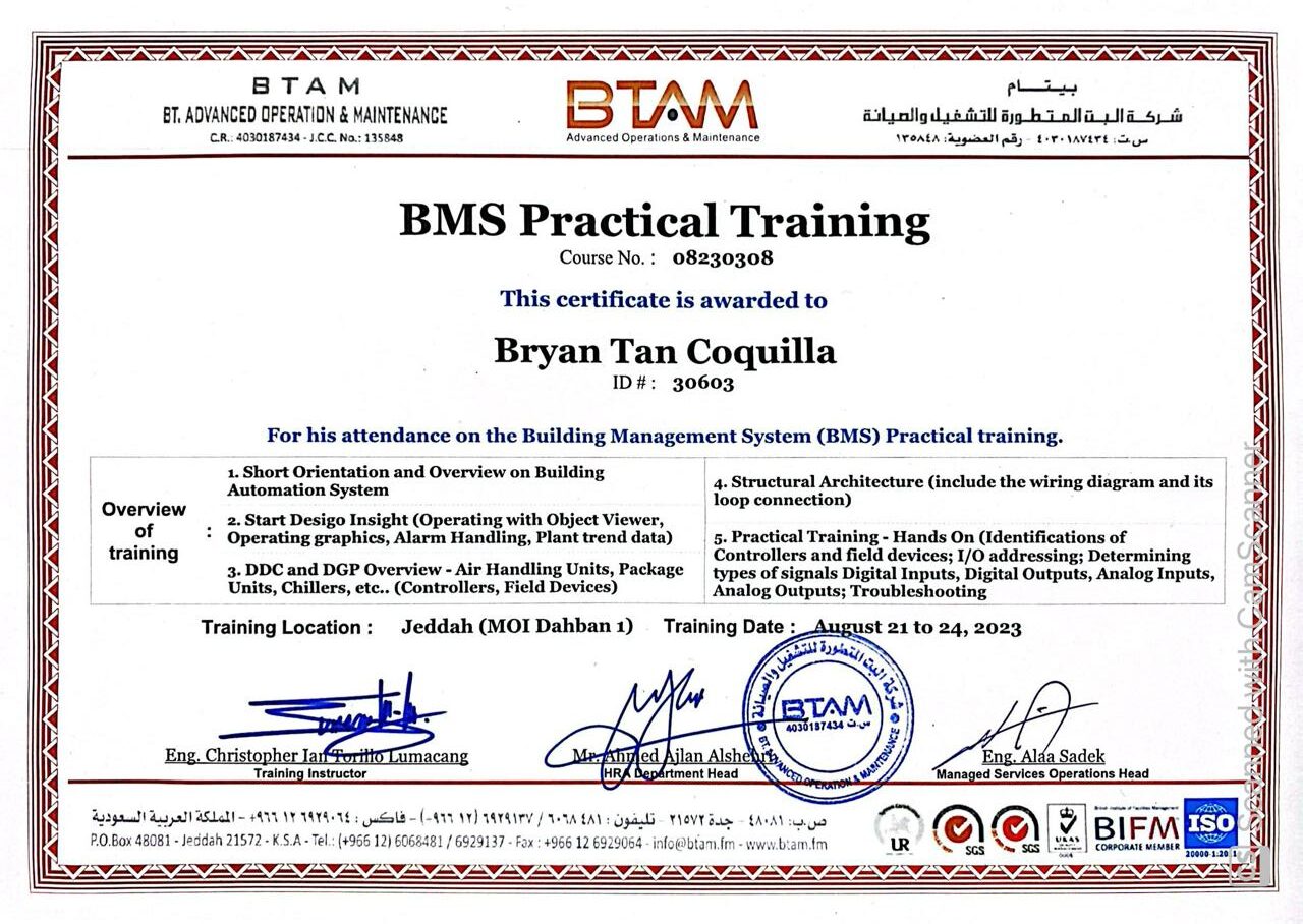 BTAM-BMS